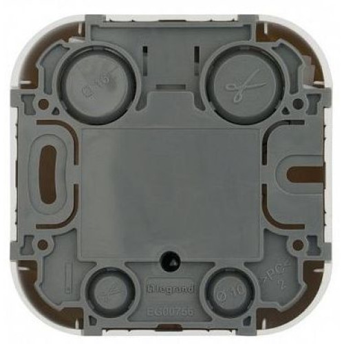 Розетка телев. Legrand Quteo 782215 откр. белый