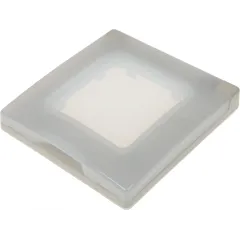 Рамка Legrand Etika 672560 накладная 1x вертикальный монтаж ABS пластик слоновая кость