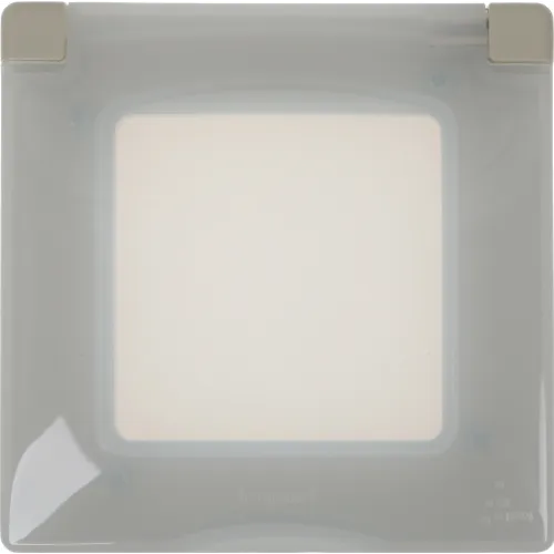Рамка Legrand Etika 672560 накладная 1x вертикальный монтаж ABS пластик слоновая кость