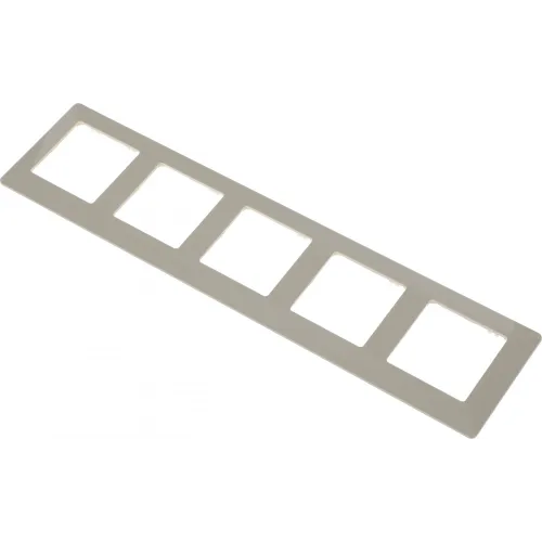 Рамка Legrand Valena Life 754045 накладная 5x горизонтальный монтаж поликарбонат слоновая кость