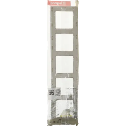 Рамка Legrand Valena Life 754045 накладная 5x горизонтальный монтаж поликарбонат слоновая кость