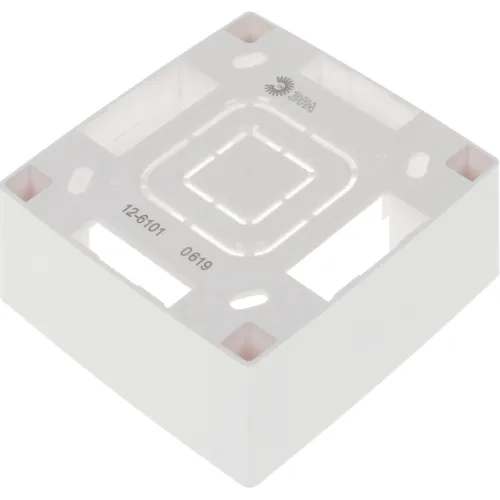 Коробка Эра Серия 12 12-6101-15 Б0043169 накладная 1x пластик перламутровый