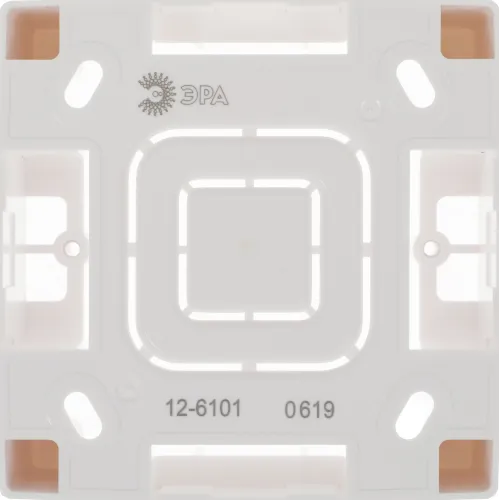 Коробка Эра Серия 12 12-6101-15 Б0043169 накладная 1x пластик перламутровый