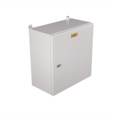 Шкаф распределительный Elbox EMW-600.400.210-1-IP66 настенный 600мм 400мм 210мм IP66 IK10 несъемн.бок.пан. 100кг серый