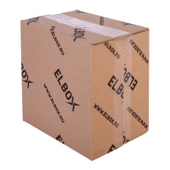 Шкаф электротехнический Elbox EMW-800.600.300-1-IP66 одноствор. настенный 800мм 600мм 300мм 285мм IP66 несъемн.бок.пан. 150кг серый