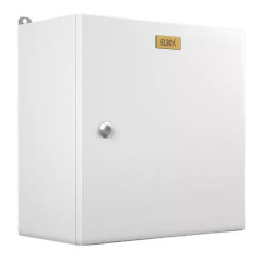 Шкаф электротехнический Elbox EMW-600.600.300-1-IP66 потол.пан. пан.основ. монтаж.пан. одноствор. настенный 600мм 600мм 300мм 285мм IP66 IK10 несъемн.бок.пан. 100кг серый сталь уличный всепогодный антиванадальный