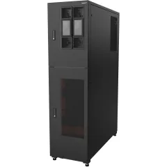 Шкаф системный Ippon Intatum RT Integrated Cabinet 2068220 напольный 1800мм 470мм 1200мм черный
