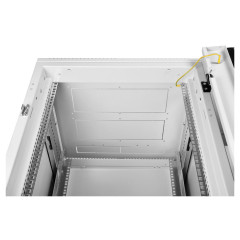 Шкаф коммутационный ЦМО (ШТК-М-42.6.8-44АА) напольный 42U 600x800мм пер.дв.перфор. задн.дв.перфор. 2 бок.пан. 650кг серый