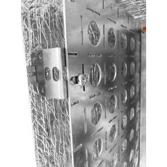 Шкаф коммутационный ЦМО (ШТВ-Н-15.6.5-4ААА-Т1) настенный 15U 600x530мм пер.дв.металл несъемн.бок.пан. 150кг серый 120град. 750мм всепогодный с вентилятором с нагревателем укомплектованный