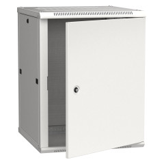 Шкаф коммутационный ITK Linea W (LWR3-15U66-MF) настенный 15U 600x600мм пер.дв.металл 90кг серый 500мм 200град. 770мм IP20 IK10 сталь