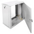 Шкаф коммутационный ЦМО ШРН-ЭКОНОМ (ШРН-Э-12.350.1) настенный 12U 600x350мм пер.дв.металл направл.под закл.гайки 85кг серый 300мм 15.39кг 180град. 608мм IP20 сталь