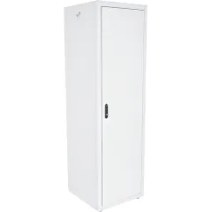 Шкаф коммутационный ЦМО (ШТК-Э-42.6.8-33АА) напольный 42U 600x800мм пер.дв.металл металл 2 бок.пан. направл.под закл.гайки 710кг серый 715мм 87кг 180град. 1987мм IP20 сталь