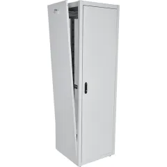 Шкаф коммутационный ЦМО (ШТК-Э-42.6.8-33АА) напольный 42U 600x800мм пер.дв.металл металл 2 бок.пан. направл.под закл.гайки 710кг серый 715мм 87кг 180град. 1987мм IP20 сталь