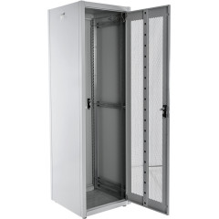 Шкаф коммутационный ЦМО (ШТК-Э-42.8.8-44АА) напольный 42U 800x800мм пер.дв.перфор. задн.дв.перфор. 2 бок.пан. направл.под закл.гайки 710кг серый 715мм 105кг 180град. 1987мм IP20 сталь