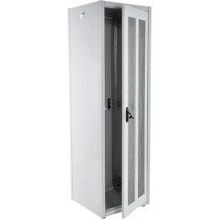 Шкаф коммутационный ЦМО (ШТК-Э-42.8.8-44АА) напольный 42U 800x800мм пер.дв.перфор. задн.дв.перфор. 2 бок.пан. направл.под закл.гайки 710кг серый 715мм 105кг 180град. 1987мм IP20 сталь