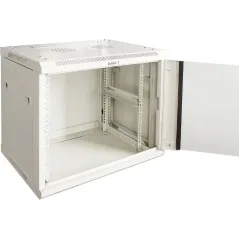 Шкаф коммутационный Lanmaster Pro (TWT-CBWPG-15U-6X4-GY) настенный 15U 600x450мм пер.дв.стекл 60кг серый 350мм 768мм IP20 металл