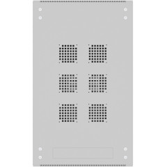 Шкаф серверный NTSS Премиум (NTSS-R22U60100GS) напольный 22U 600x1000мм пер.дв.стекл металл 900кг серый 910мм 60.5кг 1102мм IP20 сталь