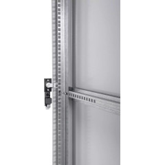 Шкаф коммутационный ЦМО (ШТК-Э-30.6.8-13АА) напольный 30U 600x800мм пер.дв.стекл металл направл.под винты 620кг серый 715мм 68кг 120град. 1454мм IP20 металл