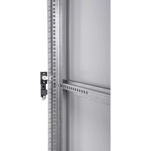 Шкаф коммутационный ЦМО (ШТК-Э-30.6.8-13АА) напольный 30U 600x800мм пер.дв.стекл металл направл.под винты 620кг серый 715мм 68кг 120град. 1454мм IP20 металл