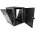 Шкаф коммутационный ЦМО (ШРН-М-12.500.1-9005) настенный 12U 600x456мм пер.дв.металл 130кг черный 456мм 20.9кг 180град. 610мм IP20 сталь