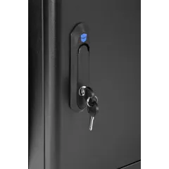 Шкаф коммутационный ЦМО (ШРН-М-15.500.1-9005) настенный 15U 600x520мм пер.дв.металл 130кг черный 456мм 23.94кг 180град. 745мм IP20 сталь