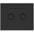 Шкаф коммутационный NTSS Lime (NTSS-WL6U5535GS-BL) настенный 6U 550x350мм пер.дв.стекл несъемн.бок.пан. 30кг черный 270мм 8.4кг 110град. 370мм IP20 сталь