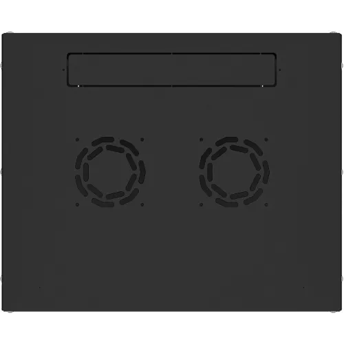 Шкаф коммутационный NTSS Lime (NTSS-WL9U5545GS-BL) настенный 9U 550x450мм пер.дв.стекл несъемн.бок.пан. 30кг черный 370мм 12кг 110град. 500мм IP20 сталь