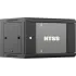 Шкаф коммутационный NTSS NTSS-W12U6045GS (NTSS-W12U6045GS-BL) настенный 12U 570x450мм пер.дв.стекл 60кг черный 350мм 22.2кг 220град. 635мм IP20 сталь