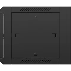 Шкаф коммутационный NTSS NTSS-W12U6045GS (NTSS-W12U6045GS-BL) настенный 12U 570x450мм пер.дв.стекл 60кг черный 350мм 22.2кг 220град. 635мм IP20 сталь