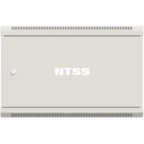 Шкаф коммутационный NTSS Премиум (NTSS-W9U6060FD) настенный 9U 570x600мм пер.дв.металл 60кг серый 500мм 22кг 220град. 500мм IP20 сталь