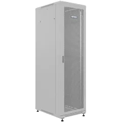 Шкаф серверный NTSS Премиум (NTSS-R22U6080PD) напольный 22U 600x800мм пер.дв.перфор. металл 900кг серый 710мм 54кг 1102мм IP20 сталь