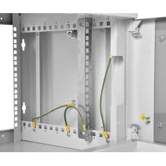 Шкаф коммутационный ЦМО (ШРН-6.350) настенный 6U 600x350мм пер.дв.стекл 200кг серый 300мм 11.43кг 180град. 345мм IP20 металл