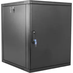 Шкаф коммутационный ЦМО (ШРН-9.650.1-9005) настенный 9U 600x658мм пер.дв.металл 200кг черный 600мм 22кг 180град. 479мм IP20 металл