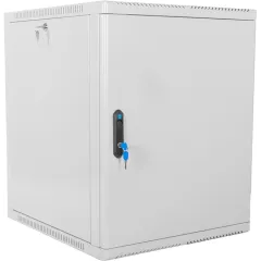 Шкаф коммутационный ЦМО (ШРН-12.350.1) настенный 12U 600x359мм пер.дв.металл 200кг серый 300мм 14кг 180град. 612мм металл