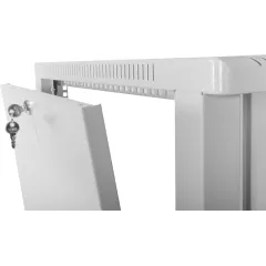 Шкаф коммутационный ЦМО (ШРН-12.500) настенный 12U 600x529мм пер.дв.стекл 200кг серый 470мм 18кг 180град. 612мм металл