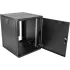 Шкаф коммутационный ЦМО (ШРН-12.650.1-9005) настенный 12U 600x658мм пер.дв.металл 200кг черный 600мм 24кг 180град. 612мм металл