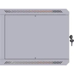 Шкаф коммутационный Suprlan ТВЛ-6U-600-350-СР (05-1060) настенный 6U 600x350мм пер.дв.стекл направл.под закл.гайки 70кг RAL 7035 285мм 13.3кг 360мм металл