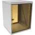 Шкаф коммутационный Suprlan (05-1506) настенный 15U 600x600мм пер.дв.стекл направл.под закл.гайки 70кг светло-серый 535мм 29.7кг 750мм металл