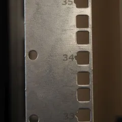 Шкаф серверный ЦМО (ШТК-М-42.8.10-48АА-9005) напольный 42U 800x1050мм пер.дв.перфор. 2 бок.пан. задн.дв.двуст. направл.под закл.гайки 1200кг черный 850мм 151кг 180град. 2048мм IP20 сталь