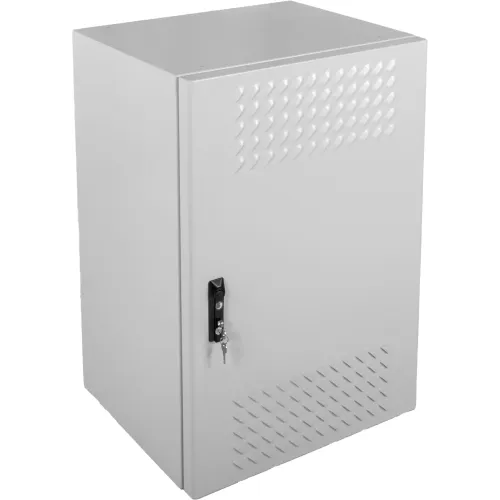 Шкаф коммутационный ЦМО (ШТВ-Н-12.6.3-4ААА-Т1) настенный 12U 620x330мм пер.дв.металл несъемн.бок.пан. 150кг серый 220мм сталь нержавеющая уличный с вентилятором с нагревателем 150Вт