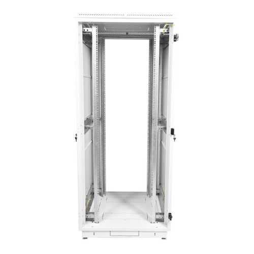 Шкаф коммутационный ЦМО (ШТК-М-42.8.8-4ААА) напольный 42U 800x800мм пер.дв.перфор. задн.дв.стал.лист 2 бок.пан. 1010кг белый 655мм 123.1кг 180град. 2030мм