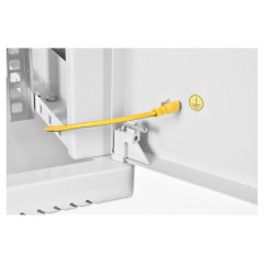 Шкаф коммутационный ЦМО (ШРН-М-12.650.1) настенный 12U 600x650мм пер.дв.металл 120кг серый