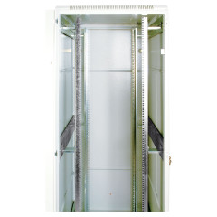 Шкаф серверный ЦМО (ШТК-М-42.8.10-3ААА) напольный 42U 800x1000мм пер.дв.металл задн.дв.стал.лист 2 бок.пан. 500кг серый 655мм 103.5кг 180град. 2030мм
