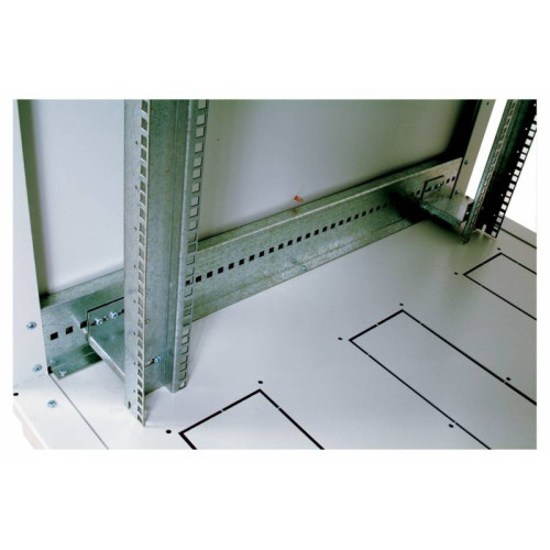 Шкаф серверный ЦМО (ШТК-М-42.8.10-3ААА) напольный 42U 800x1000мм пер.дв.металл задн.дв.стал.лист 2 бок.пан. 500кг серый 655мм 103.5кг 180град. 2030мм