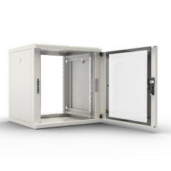 Шкаф коммутационный ЦМО (ШРН-М-12.500.1) настенный 12U 600x456мм пер.дв.металл 130кг серый 456мм 20.9кг 180град. 610мм