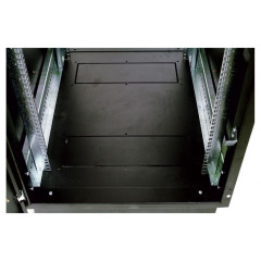 Шкаф коммутационный ЦМО (ШТК-М-42.8.8-1ААА-9005) напольный 42U 800x800мм пер.дв.стекл задн.дв.стал.лист 2 бок.пан. 500кг черный 655мм 123.39кг 180град. 2030мм