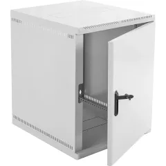 Шкаф коммутационный ЦМО (ШРН-15.650.1) настенный 15U 599x670мм пер.дв.металл несъемн.бок.пан. 100кг серый 605мм 27кг 180град. 746мм сталь