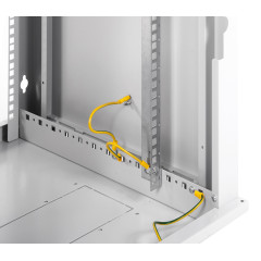 Шкаф коммутационный ЦМО ШРН-ЭКОНОМ (ШРН-Э-12.650.1) настенный 12U 600x650мм пер.дв.металл 65кг серый 600мм