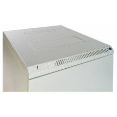 Шкаф коммутационный ЦМО (ШРН-9.650.1) настенный 9U 600x658мм пер.дв.металл 200кг серый 600мм 20.7кг 180град. 499мм