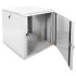 Шкаф коммутационный ЦМО ШРН-ЭКОНОМ (ШРН-Э-12.650) настенный 12U 600x650мм пер.дв.стекл 65кг серый 600мм 23.9кг 180град. 608мм